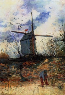 Molino de la Galette Vincent van Gogh Pinturas al óleo